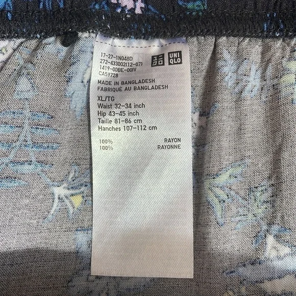 𝅺🌷3/$15🌷 Uniqlo Culottes Capri Pants - Picture 4 of 5